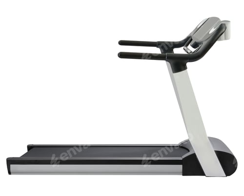 Preview: Treadmill isolated on white