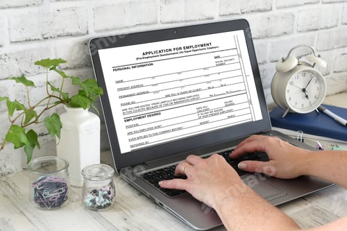 Preview: Filling out an Application for Employment online - applying for job search work unemployed hiring