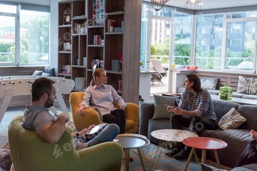 Preview: team meeting and brainstorming