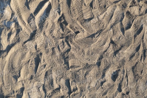 Preview: Aerial view of a small stretch of sandy beach