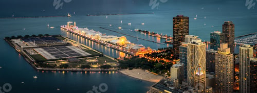 Preview: The Navy Pier at Night