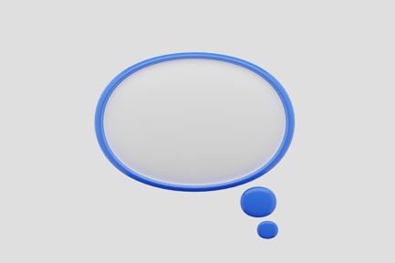 Preview: Thought Speech Bubble