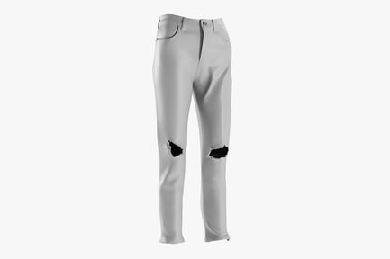 Preview: Ripped Jeans: Women's Denim with Distressed Detail
