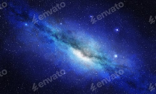 Preview: star cluster and plasma in outer space