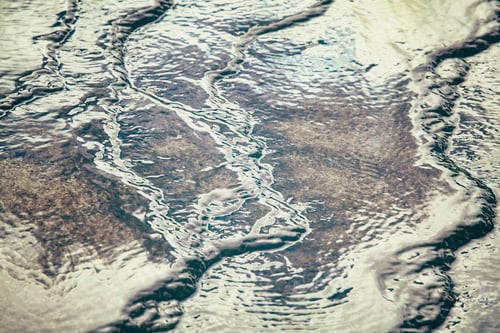 Preview: Abstract blurred background made of water surface.