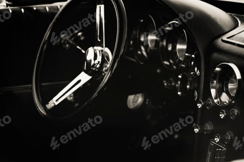 Preview: Classic car dashboard