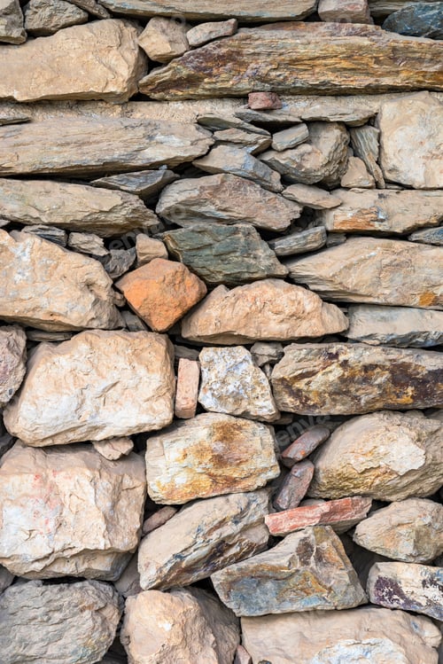 Preview: Rough Abstract Texture Of A Stone Wall For A Background Closeup