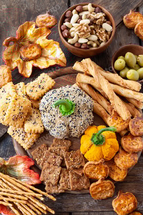 Preview: Halloween cheese platter