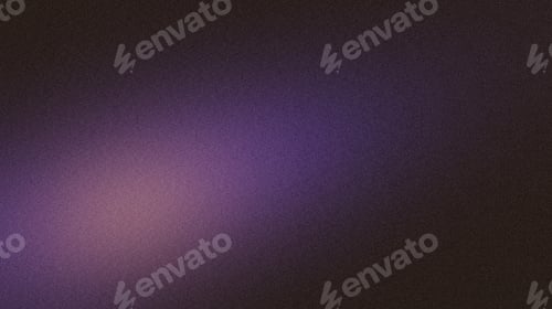 Preview: Grainy noise gradient background seamlessly transitions from purple to black