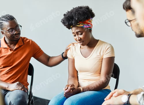 Preview: psychotherapy meeting woman support group