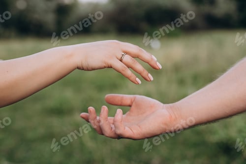 Preview: scheme of handshaking and distancing in psychology and the science of body