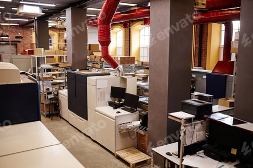 Preview: Printing Factory Background