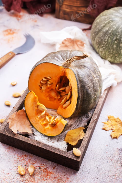 Preview: raw pumpkin