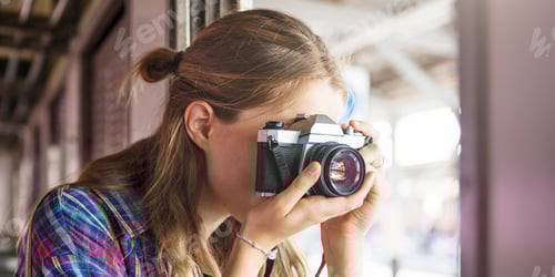 Preview: Girl Adventure Hangout Traveling Holiday Photography Concept