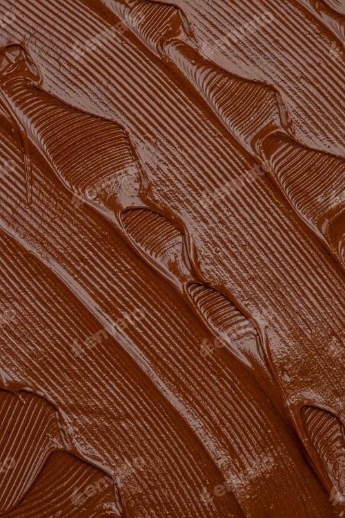 Preview: Striped chocolate spread texture background