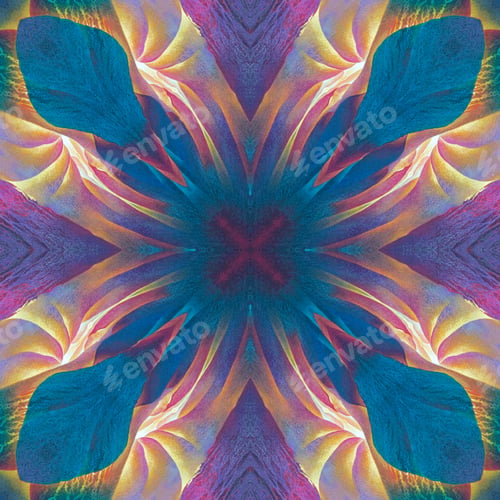 Preview: Abstract kaleidoscope or endless pattern.