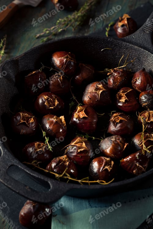 Preview: Organic Roasted Chestnuts with Herbs