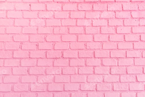 Preview: Pastel pink ordered brick wall texture background,backdrop for lady or woman concept