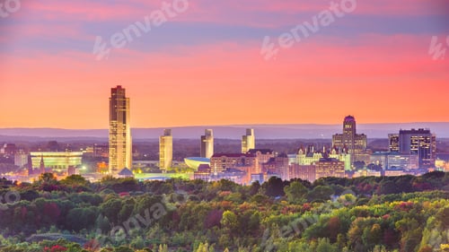 Preview: Albany, New York, USA skyline