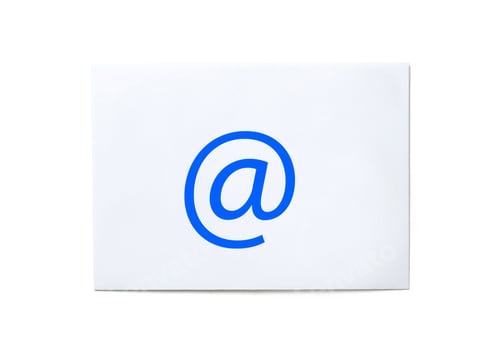 Preview: Envelope Email sign isolated
