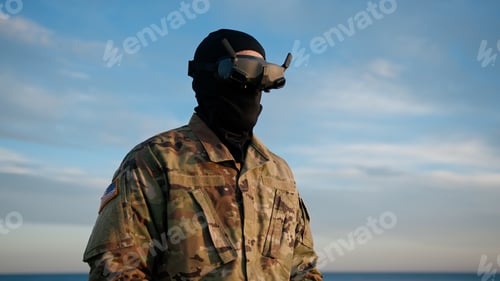 Preview: Military Man Pilots Drone To Drop Missiles