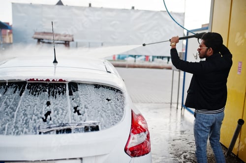 Preview: Asian man and car