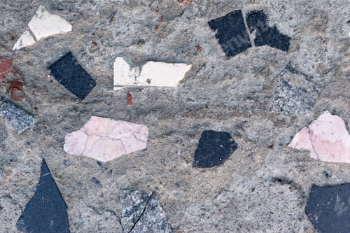 Preview: Mosaic Stone Texture Of Spotty Color For Abstract Background Or For Wallpaper