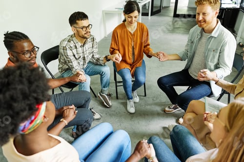 Vista previa: young business people meeting office teamwork