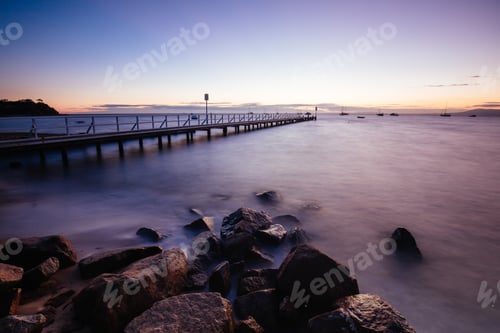 Vorschau: Cameron's Bight Jetty in Blairgowrie, Australien
