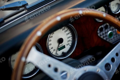 Preview: Steering wheel and dashboard