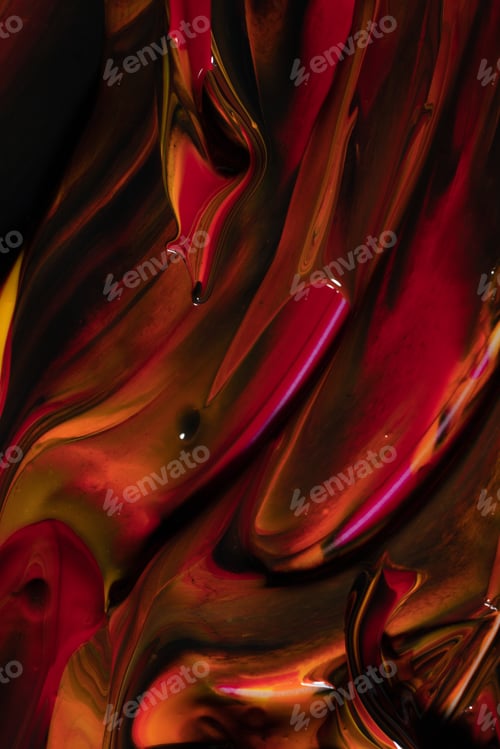 Preview: Mix of thick fresh paint