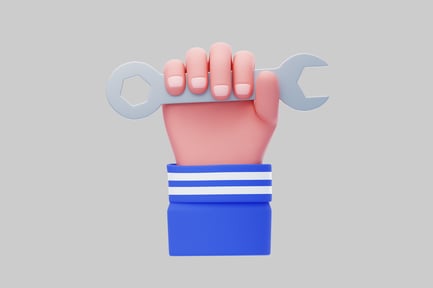 Vista previa: Una mano que sostiene una llave.