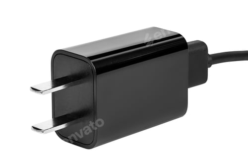 Preview: Chinese power plug on white background