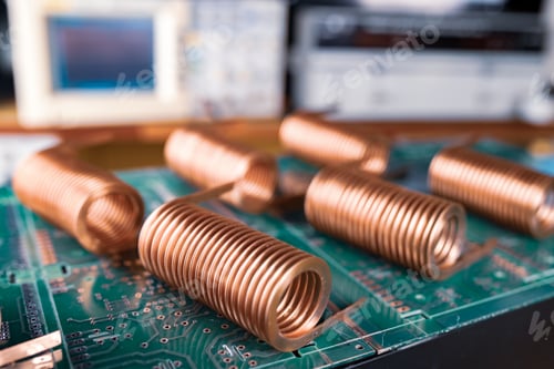 Preview: Close-up of twisted copper wire