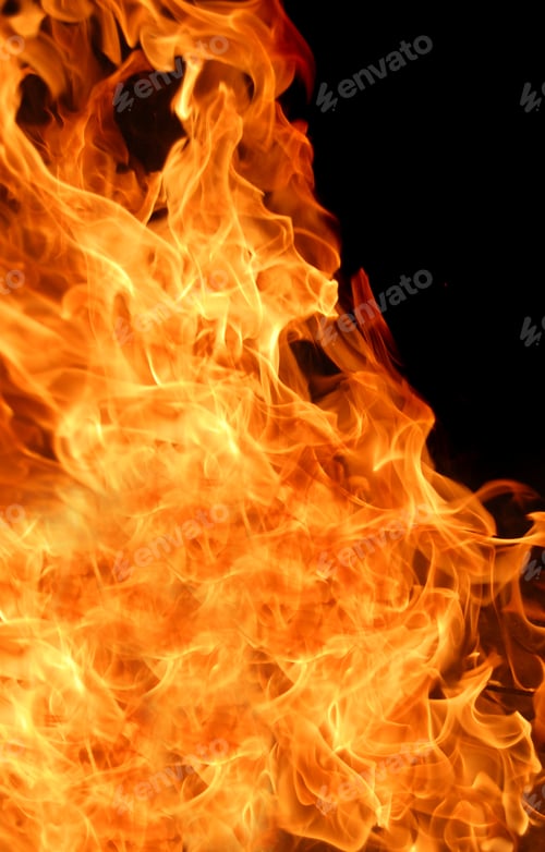 Preview: Fire flame for background