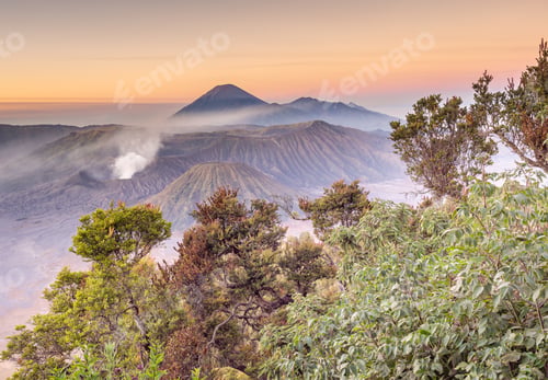 Preview: Amazing view of high mountains and blue sky
