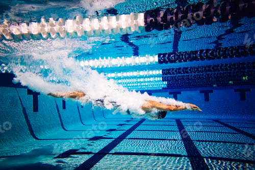 Preview: Swimmers in pool