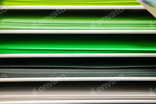 Preview: Set of colored paper for painting. Multi-colored backgrounds for artists in the store.