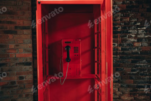 Preview: Red Public Telephone Booth