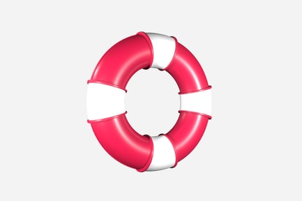 Preview: Cruise Lifebuoy 3D Illustration