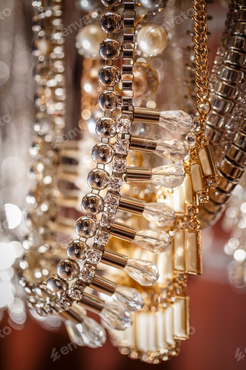 Preview: Necklace with stones