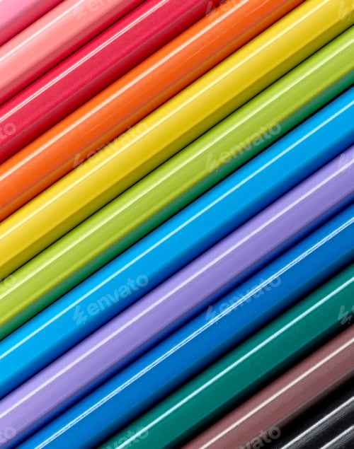 Preview: wooden color pencils