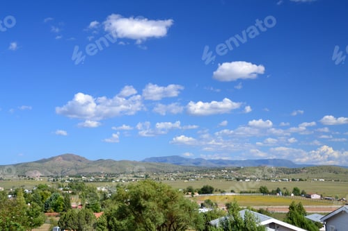 Preview: Paulden Arizona located in the Chino Valley. View of mountains of Prescott National Forest