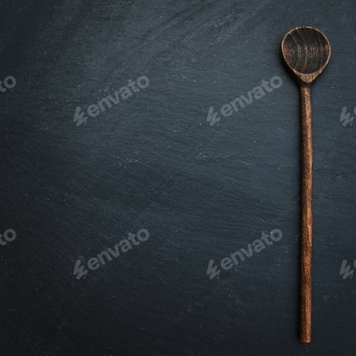 Preview: Kitchen stone table with spoon