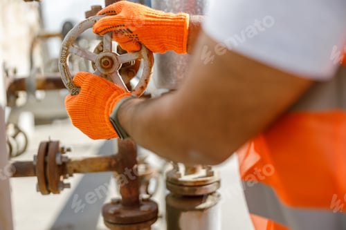 Preview: Construction engineer working with equipment in plant