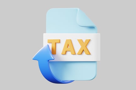 Preview: Tax return filing document arrow