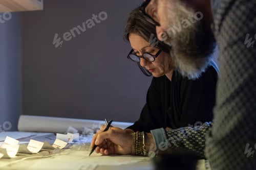 Preview: Couple working in home office