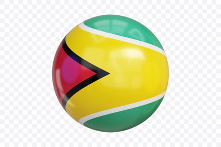 Preview: 3D Guyana Flag