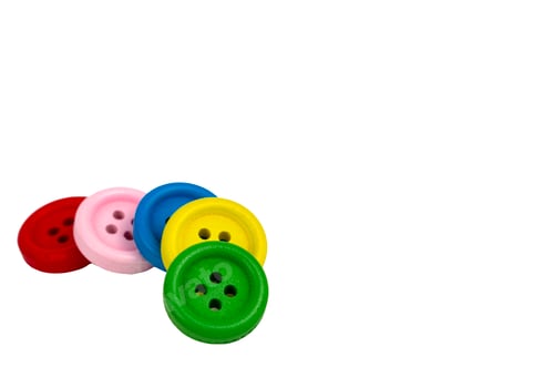 Preview: Sewing buttons background. Colorful sewing buttons texture