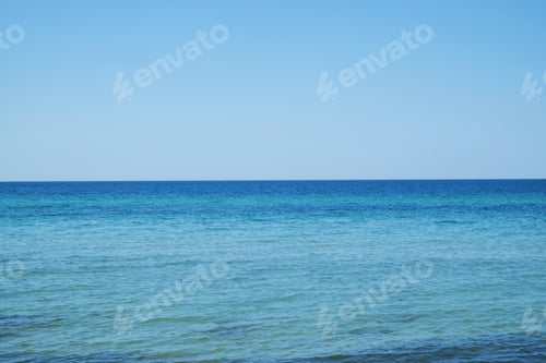 Preview: View of beautiful seascape on summer day